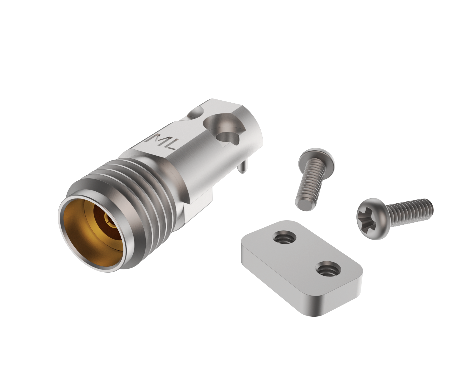 EMI Edge Launch Connector 2.92mm Jack