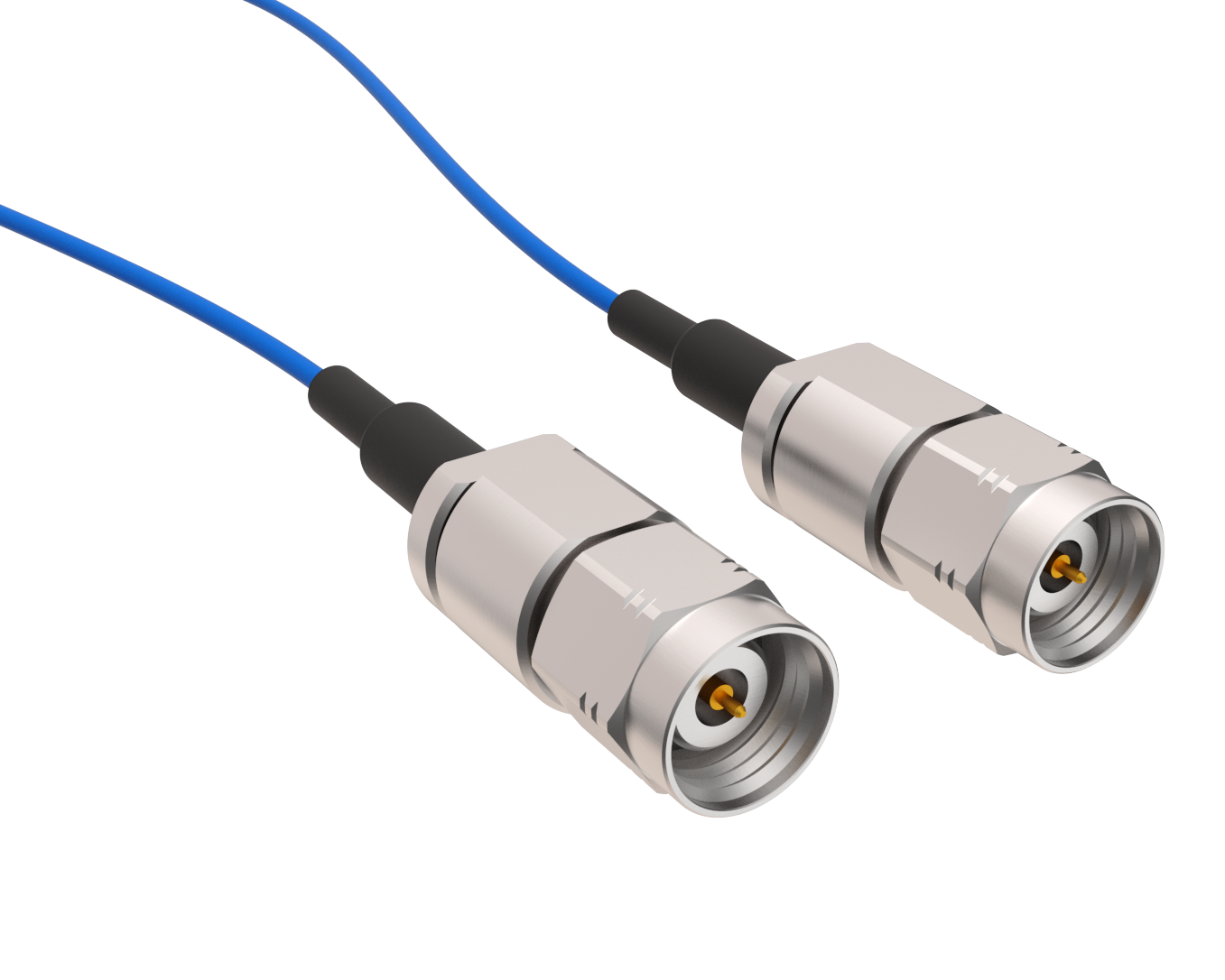 Coaxial RF Jumper Cable Ø.047 – 2.40mm Plug – 50 GHz