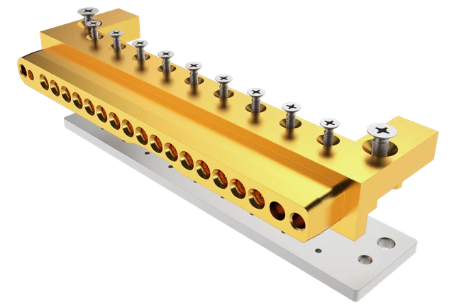 SMPX board mount connector 1×16 Edge