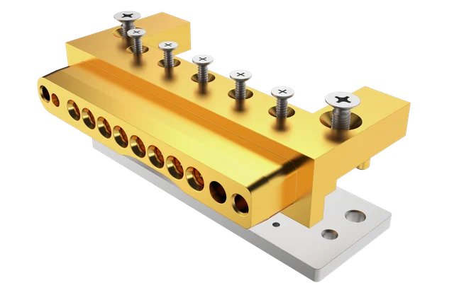 SMPX board mount connector 1×8 Edge